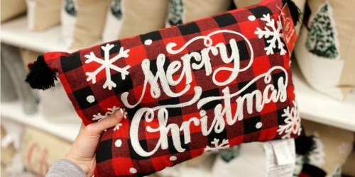 Christmas Throw Pillows as Low as $10 Each Shipped at Kohl’s (Regularly $36)