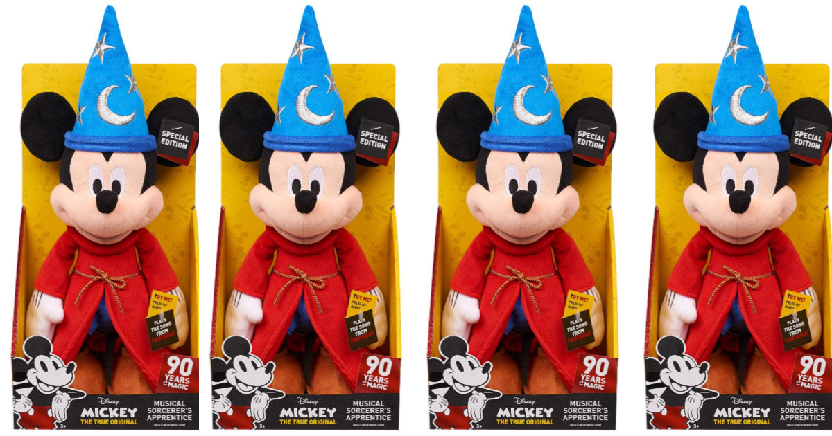 sorcerer mickey mouse plush