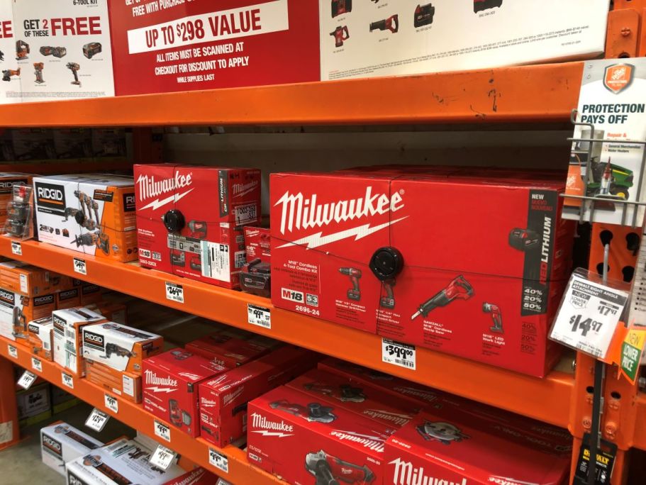 Up to 70% Off Home Depot Power Tools + Free Shipping | Milwaukee, RIDGID, & More