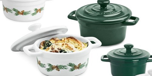 Martha Stewart Mini Holiday Cocottes Only $4.99 After Macy’s Rebate (Regularly $50) + More