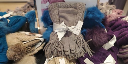 New York & Company Scarf + Glove Sets Just $4