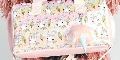 OMG! Accessories Unicorn Duffel Bag Only $21.99 at Zulily (Regularly $55)