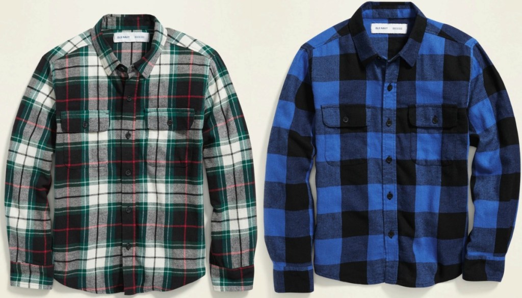 Old Navy Boys Flannel Shirts