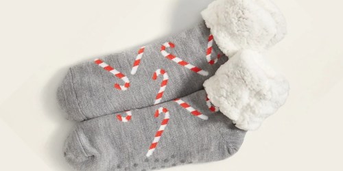 Old Navy Women’s Sherpa-Lined Slipper Socks Only $3 (Regularly $10)