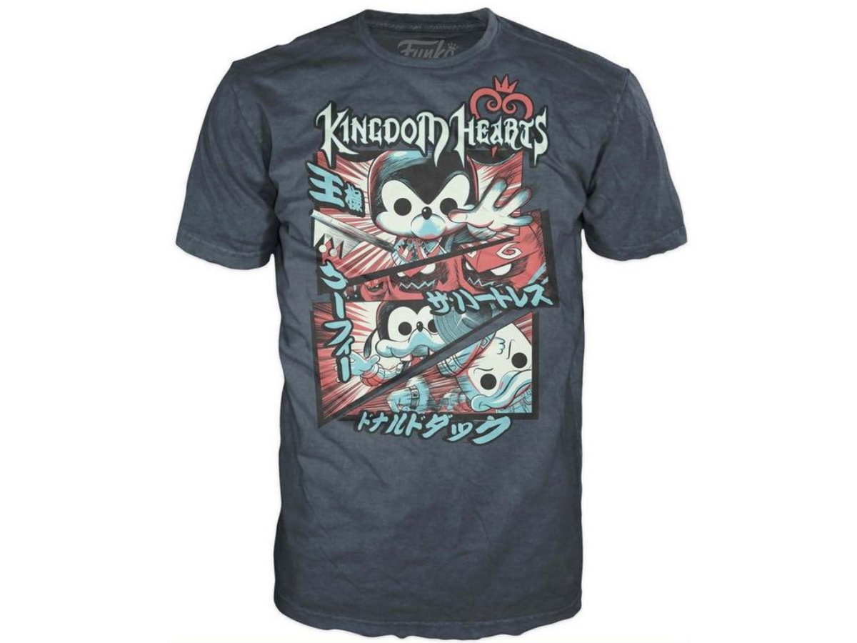 POP! Tee Kingdom Hearts Comic T-Shirt