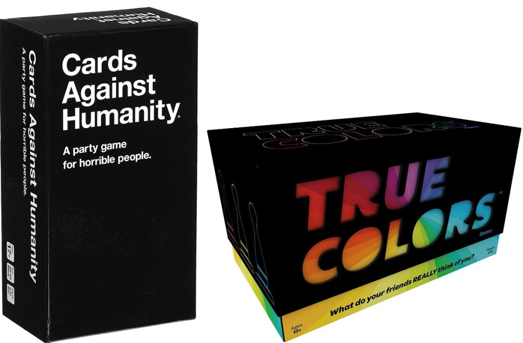 Two Party Games from Amazon in package