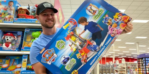 PAW Patrol Super Mighty Pups Lookout Tower w/ Chase Figure Only $38.99 Shipped on Target.com (Regularly $78)