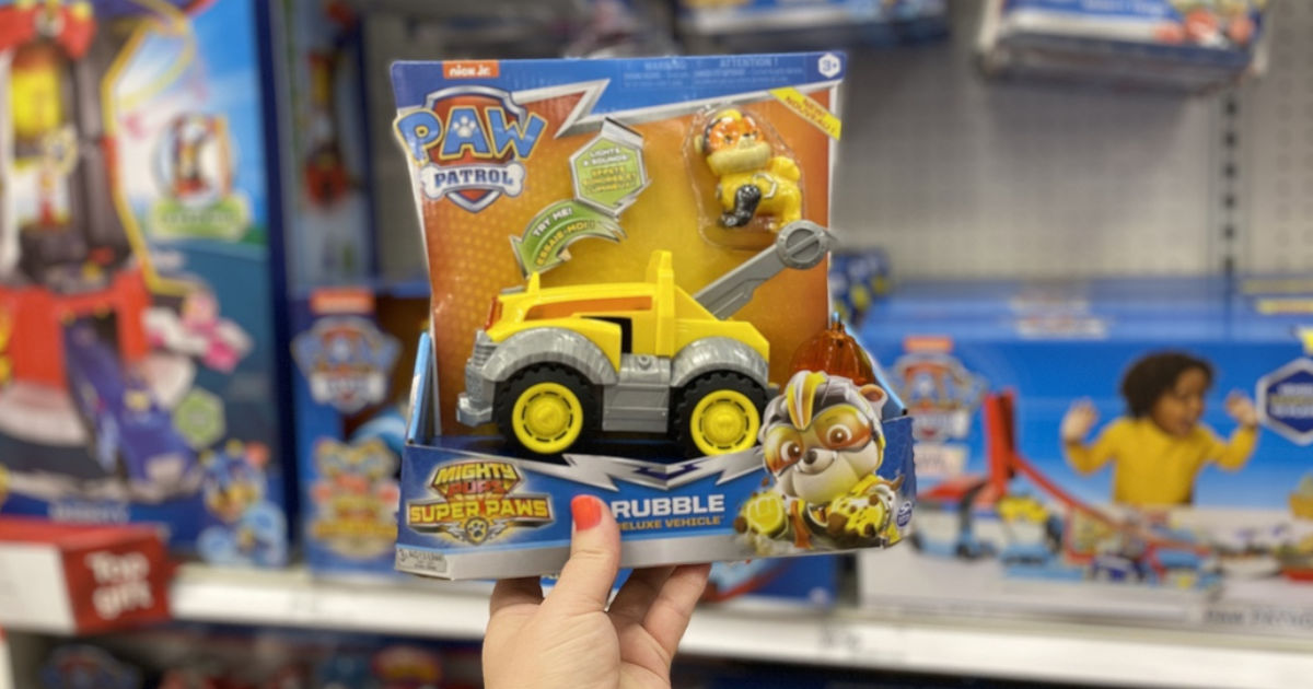 paw patrol mighty pups toys target
