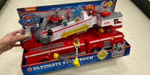 Paw Patrol Ultimate Rescue Fire Truck w/ Lights & Sounds Only $26.99 Shipped (Regularly $60)