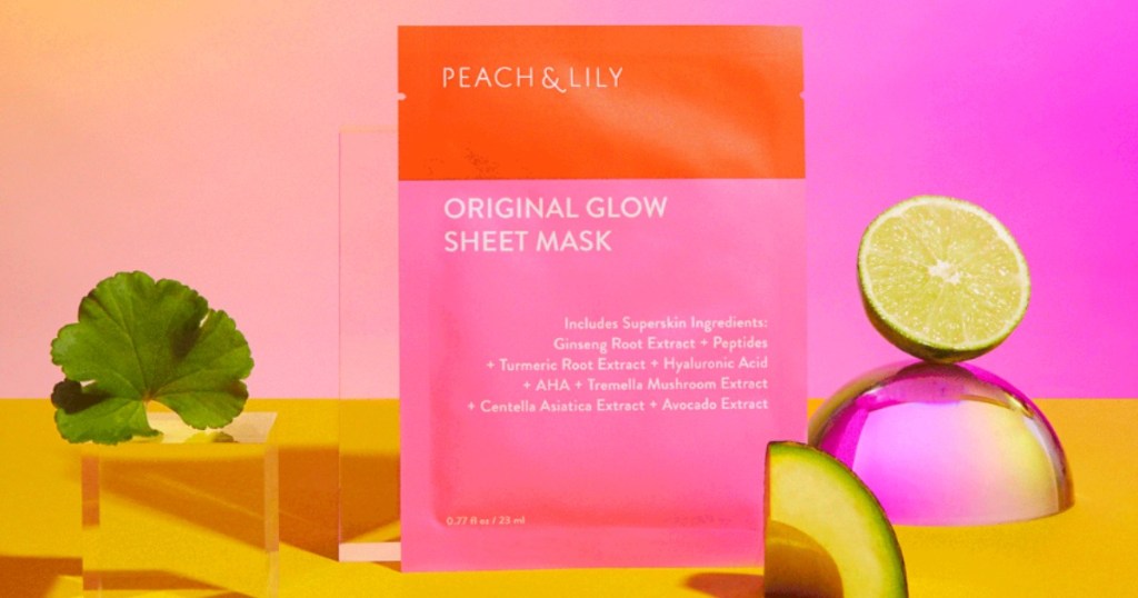 Peach & Lily Face Mask