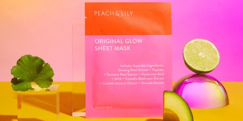 FREE Peach & Lily Sheet Mask Sample