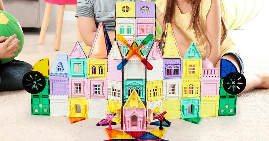 PicassoTiles 200-Piece Castle Magnetic Building Set Only $55.98 Shipped ...