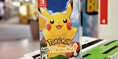 Pokémon Let’s Go Pikachu Nintendo Switch Game Only $34.99 Shipped (Regularly $60)