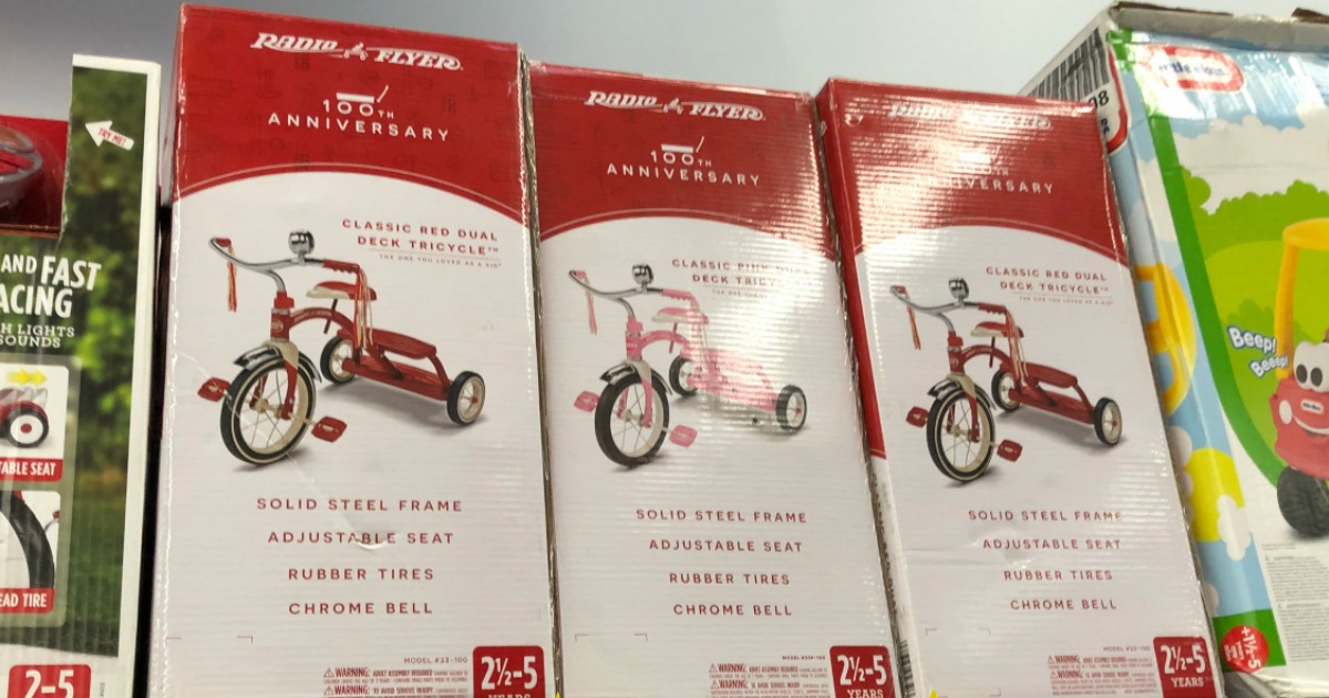 radio flyer tricycle black friday