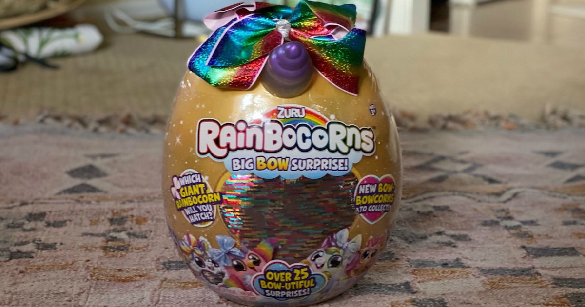 Rainbocorns Big Bow Surprise Egg Unboxing Review Hip2Save rainbocorns-big-bow-surprise-egg-unboxing-review-hip2save