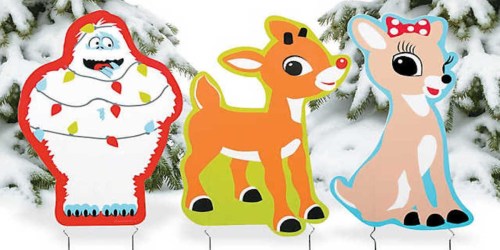 Rudolph the Red-Nosed Reindeer Yard Signs Only $12.47 Shipped + More