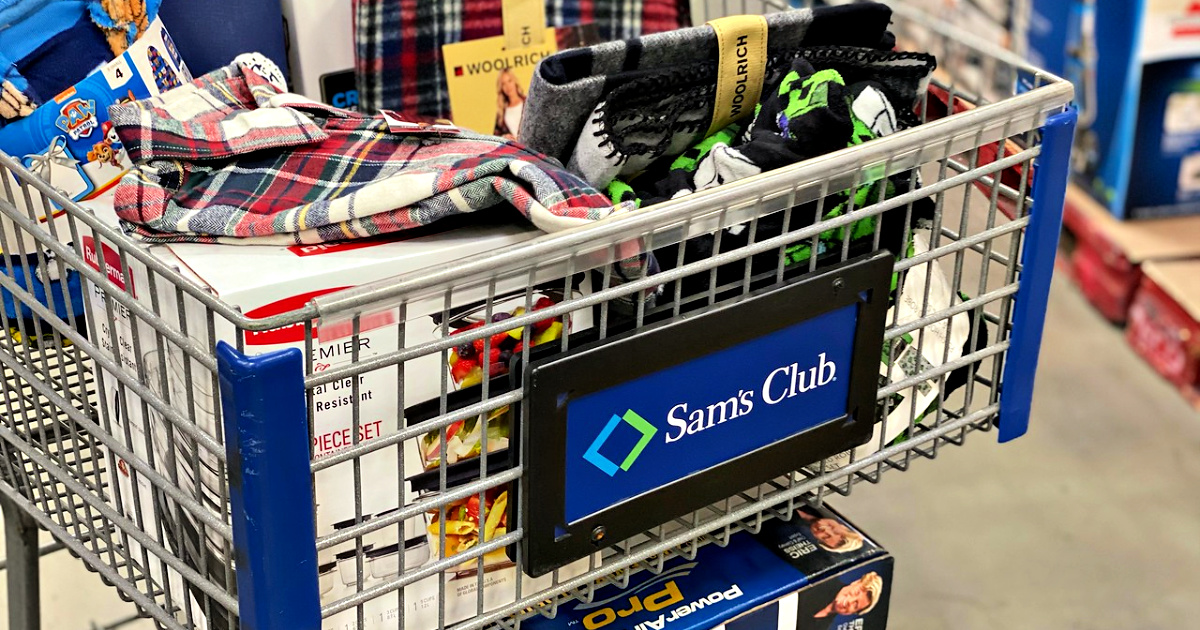 Sam's Club Black Friday Shopping Cart