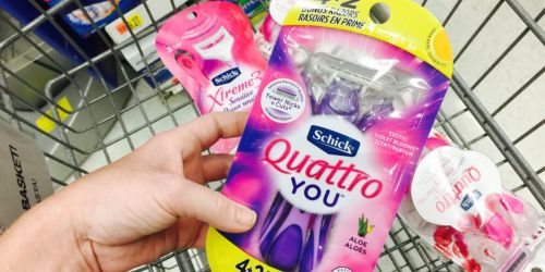 $13.50 Worth of New Schick Coupons = Disposable Razors Only 32¢ Each After CVS Rewards