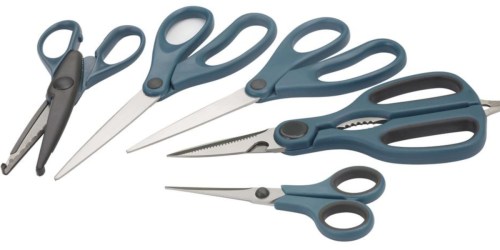 5-Piece Scissor Set Only $4.97 at The Home Depot | Household, Crafts & More