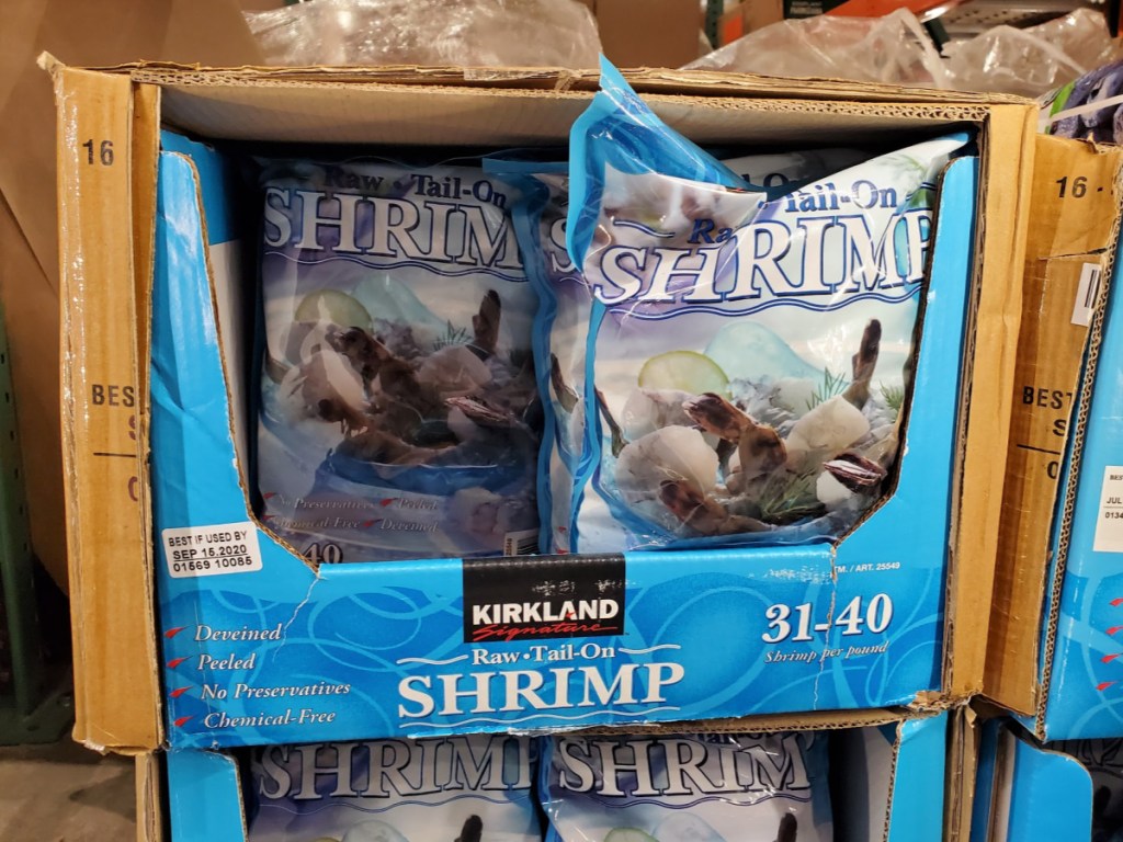 Shrimp from Costco