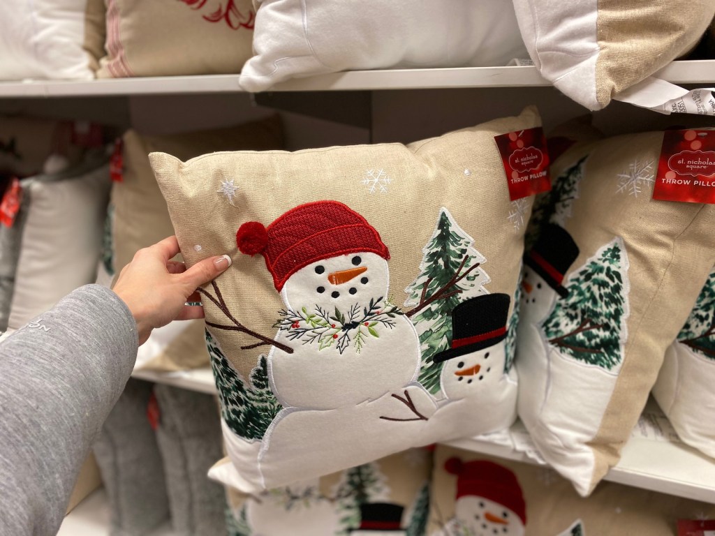 Snowman Pillow at Kohl's