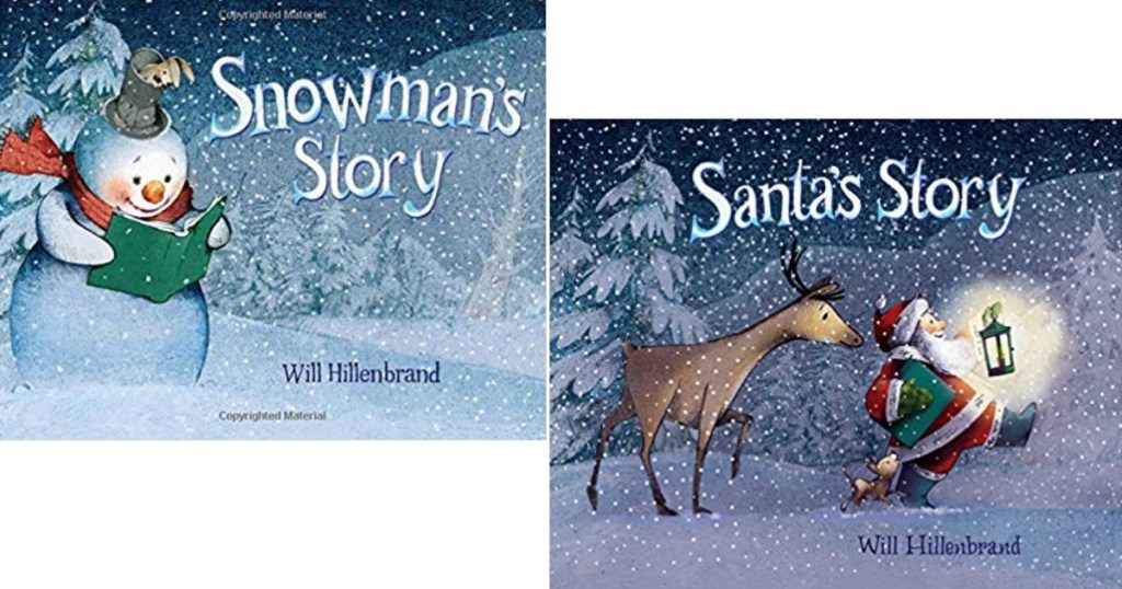 Snowman's Story and Santa's Story books