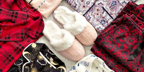 Women’s Plush Slippers & Fuzzy Socks Set Only $9 Shipped