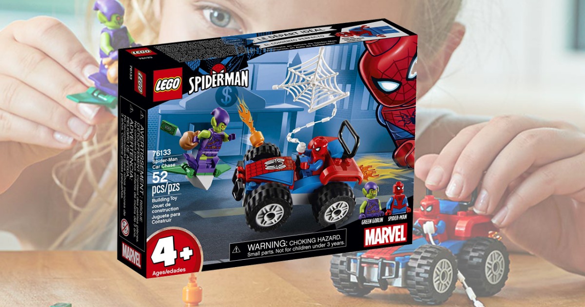 Spiderman LEGO set in package