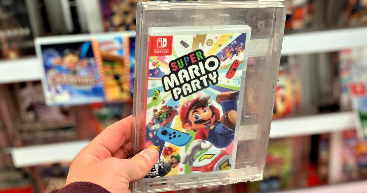 super mario party switch video