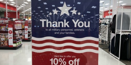 ** 10% Off Target Coupon for Military, Veterans & Families | Starts October 30th