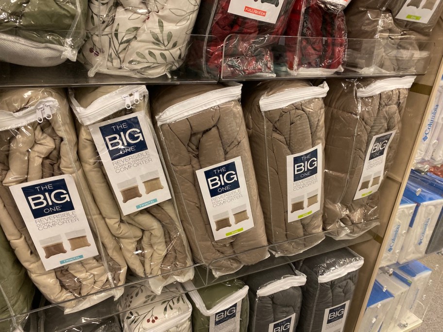 Shelf of The Big One Down Alternative Reversible Comforters in Kohl's