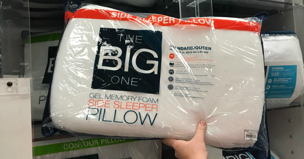 serta memory foam side sleeper pillow