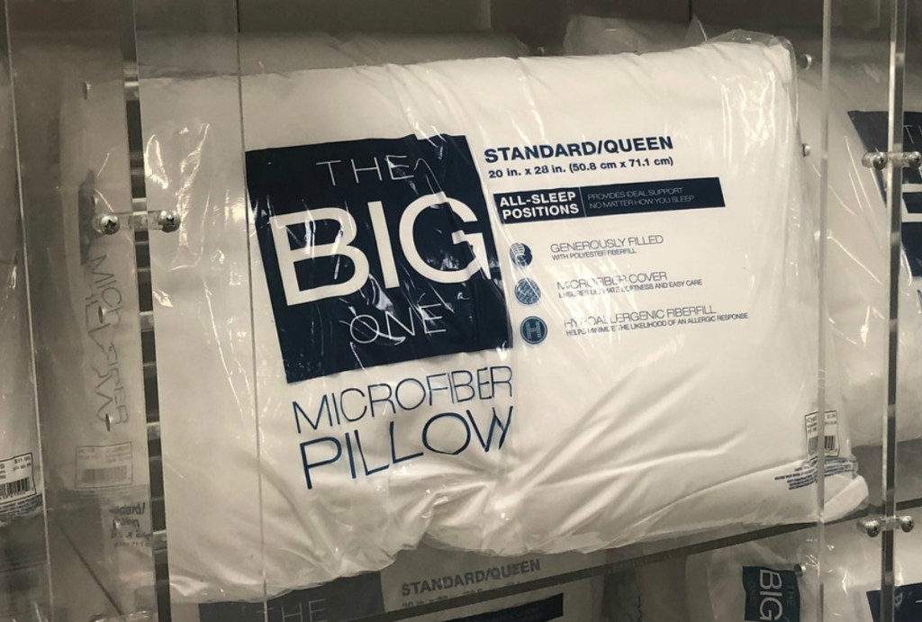 The Big One Gel Memory Foam Side Sleeper Pillow Only 11.46 at Kohl's