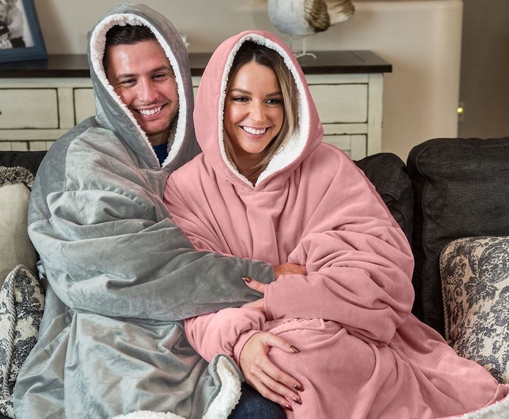 costco comfy hooded blanket