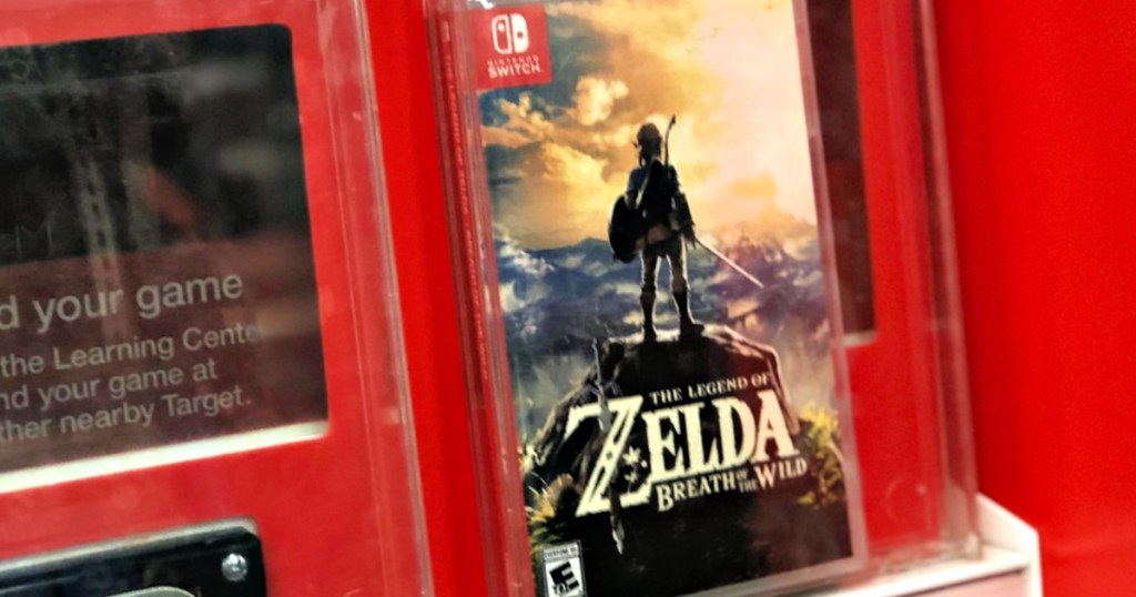 The Legend of Zelda: Breath of the Wild Nintendo Switch Video Game