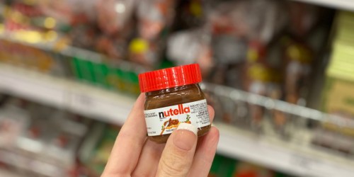 Mini Nutella Chocolate Hazelnut Spread Jars Just $1 at Target & Walmart | Sweet Stocking Stuffer