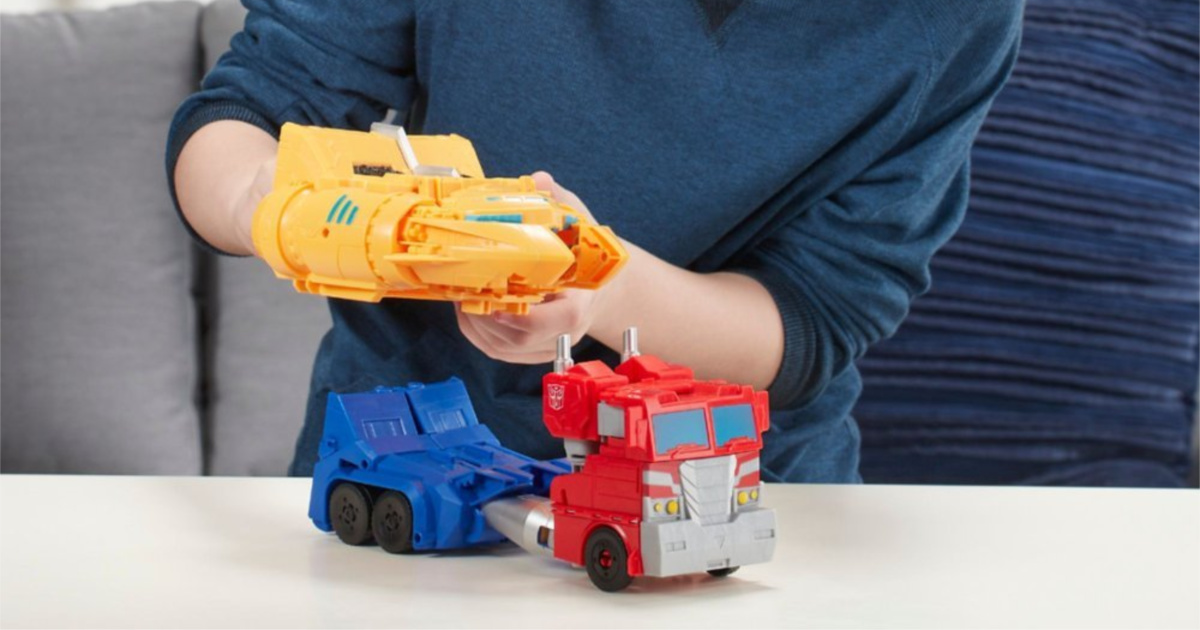 transformers cyberverse toys optimus prime