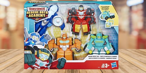 Playskool Heroes Transformers Rescue Bots 4-Pack $17.99 (Regularly $35)