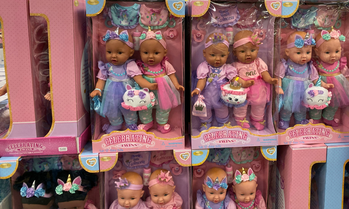 sam's club celebrating twins dolls