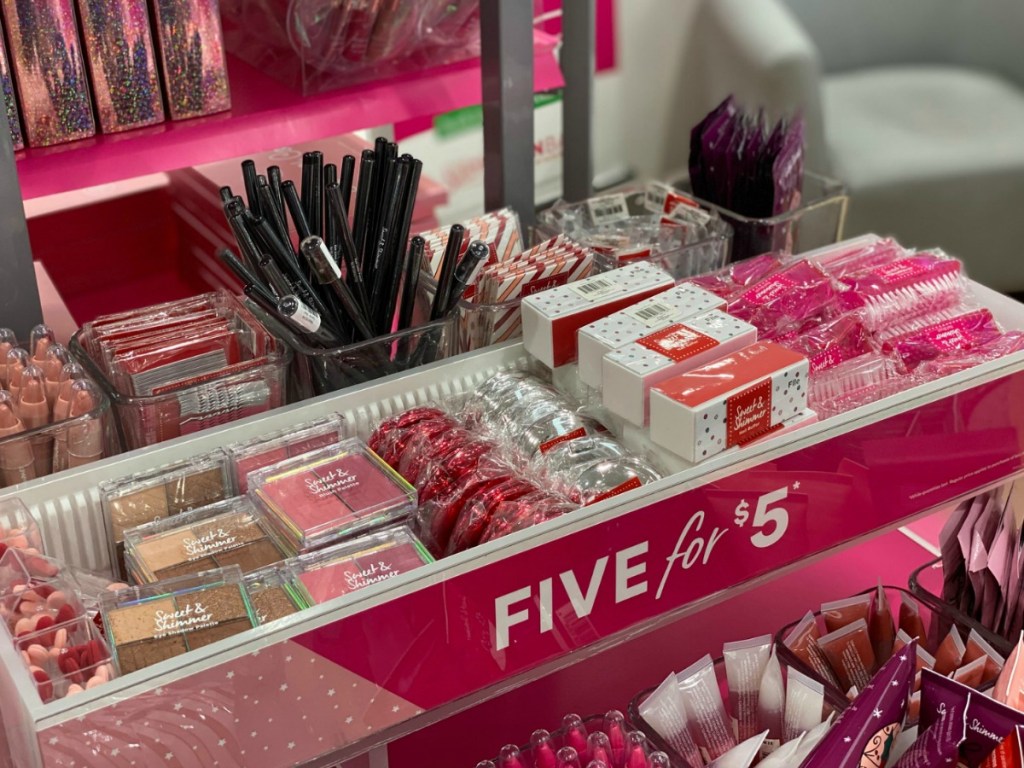 ULTA Beauty Stocking Stuffers on display in-store