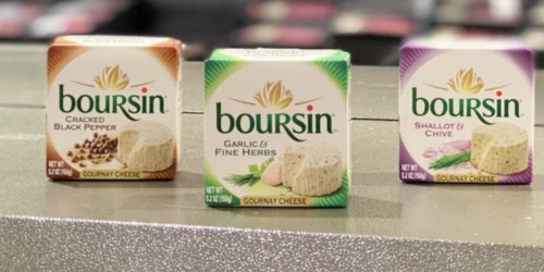 40% Off Boursin Gournay Cheese at Target | Just Use Your Phone