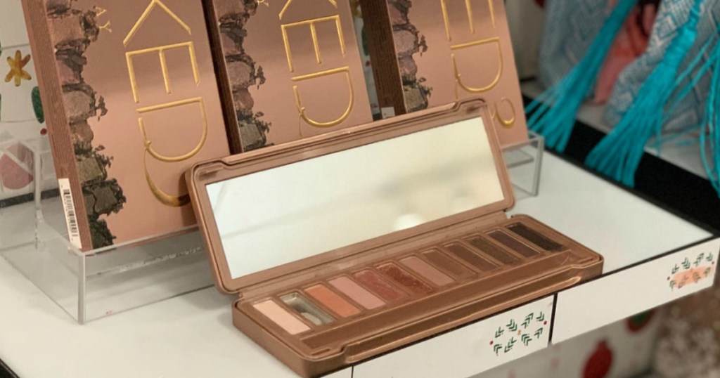 Urban Decay Pallet on display in-store