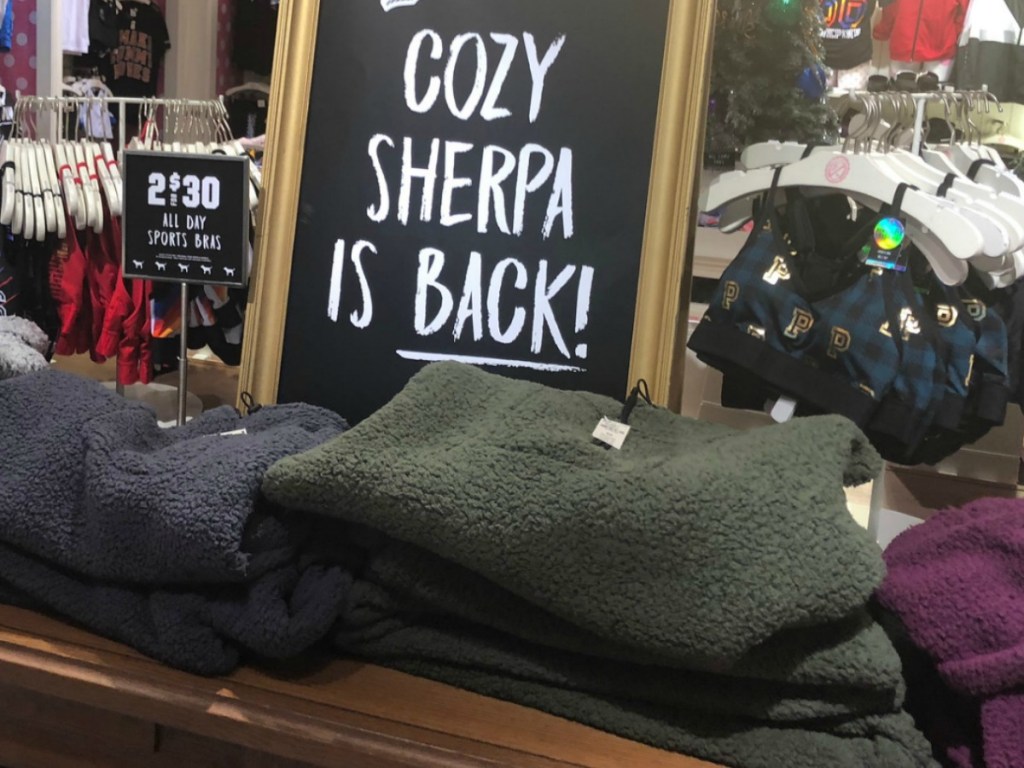 Victoria's Secret Sherpa Shirts