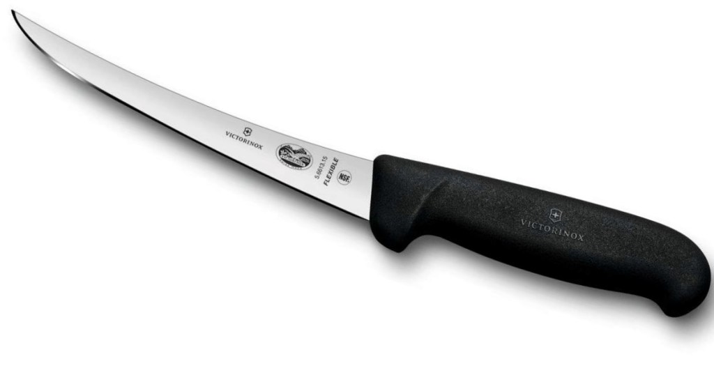 Victorinox Swiss Army Cutlery Fibrox Pro Curved Boning Knife