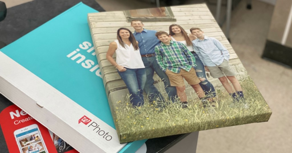 Walgreens Photo Canvas featuring family