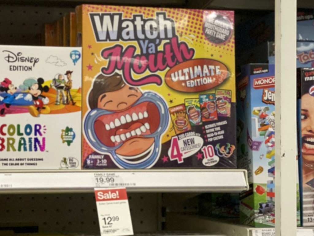 Watch Ya Mouth Ultimate Edition on display at store in Target