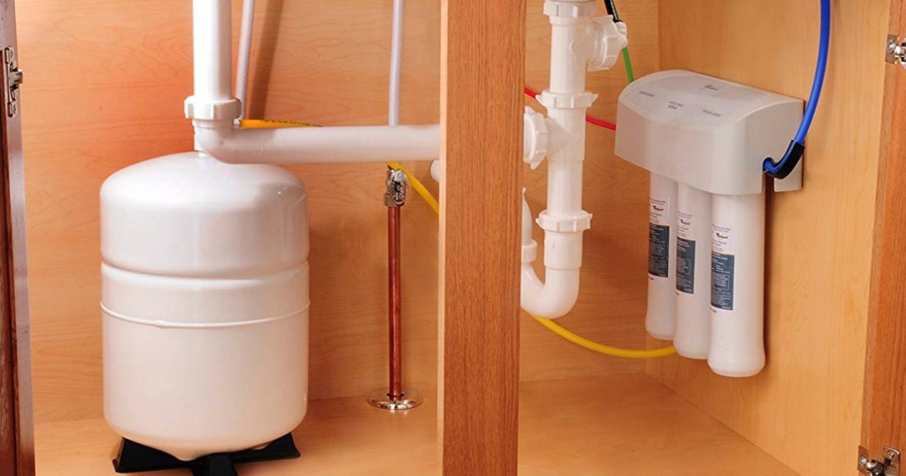 Whirlpool Water Filtration System under sink