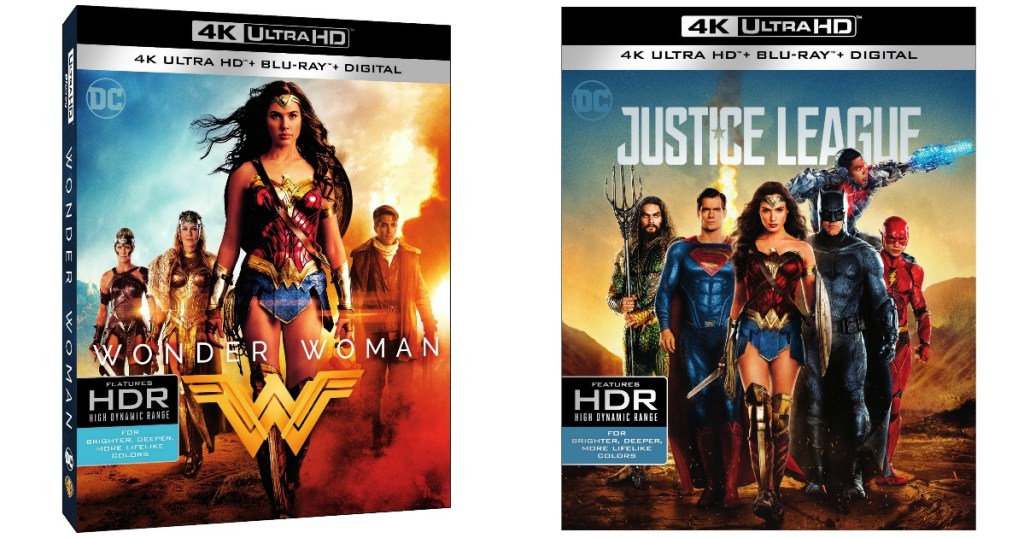 Wonder Woman Justice League BluRay