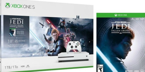 Xbox One S Star Wars Jedi: Fallen Order Bundle Only $266.99 Shipped (Regularly $405) + Get $75 Kohl’s Cash