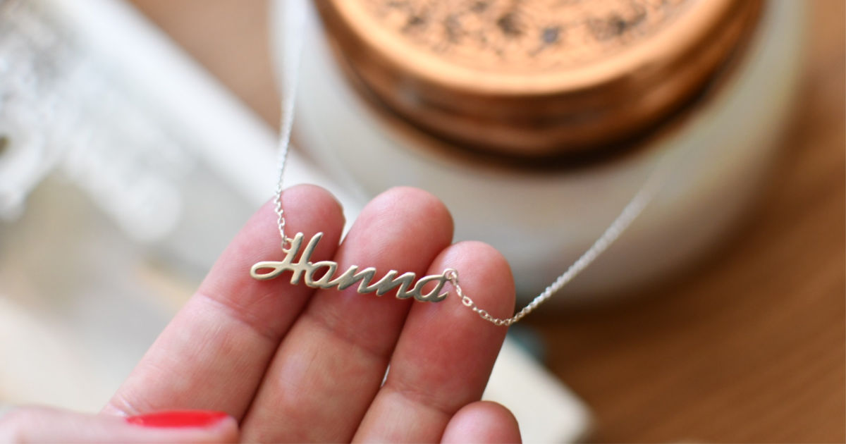 Zales Personalized Name Necklaces Only 